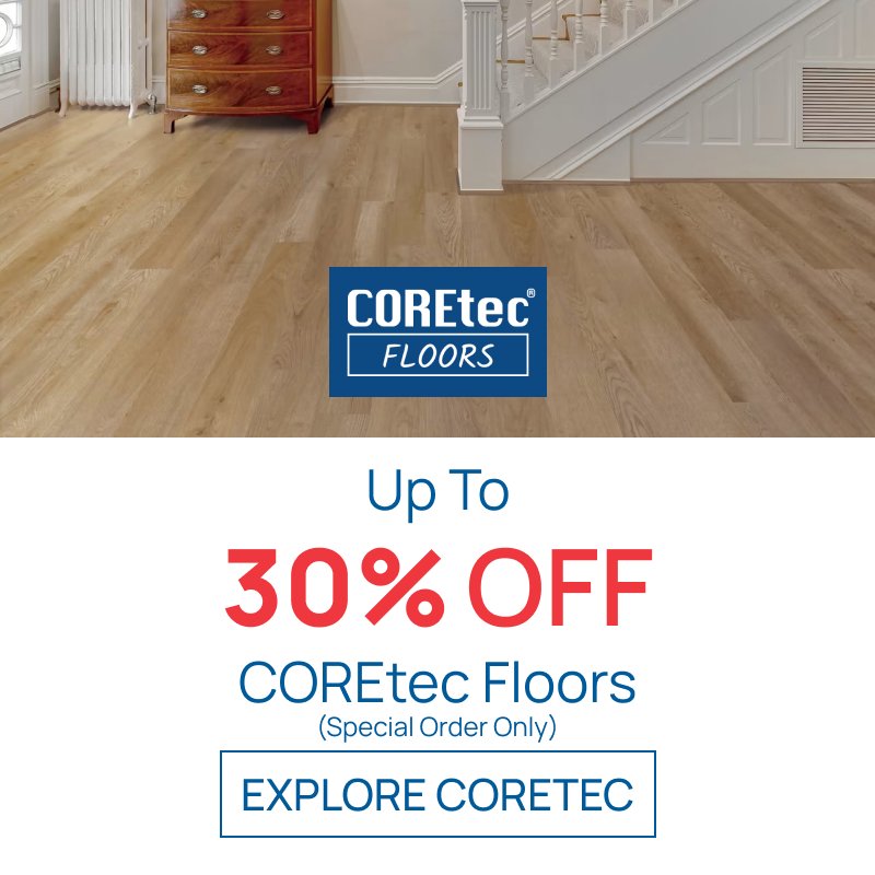 A promotional banner for Mohawk Floors