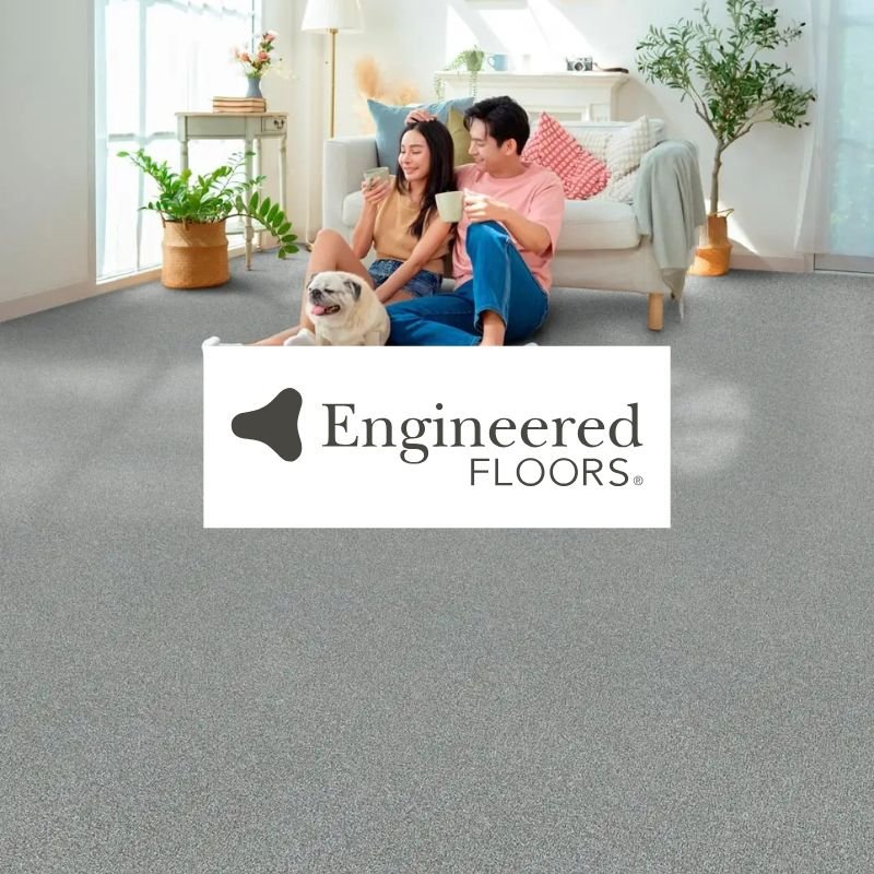 A stanton carpet covers the living room floor, adding warmth and texture to the space.