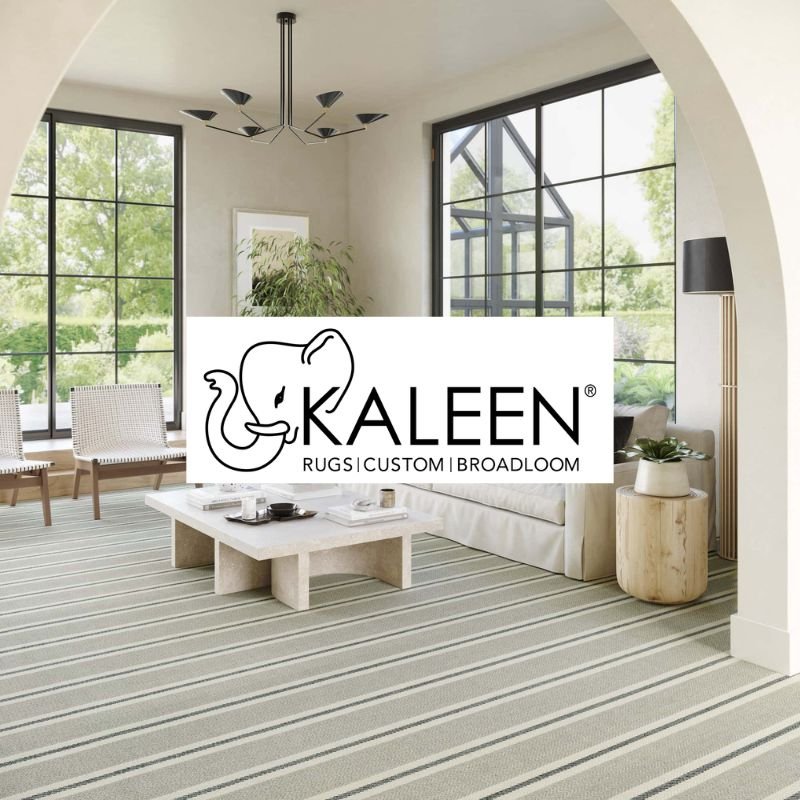 A close-up of a Kaleen carpet showcasing intricate patterns and textures, ideal for enhancing upholstery aesthetics.