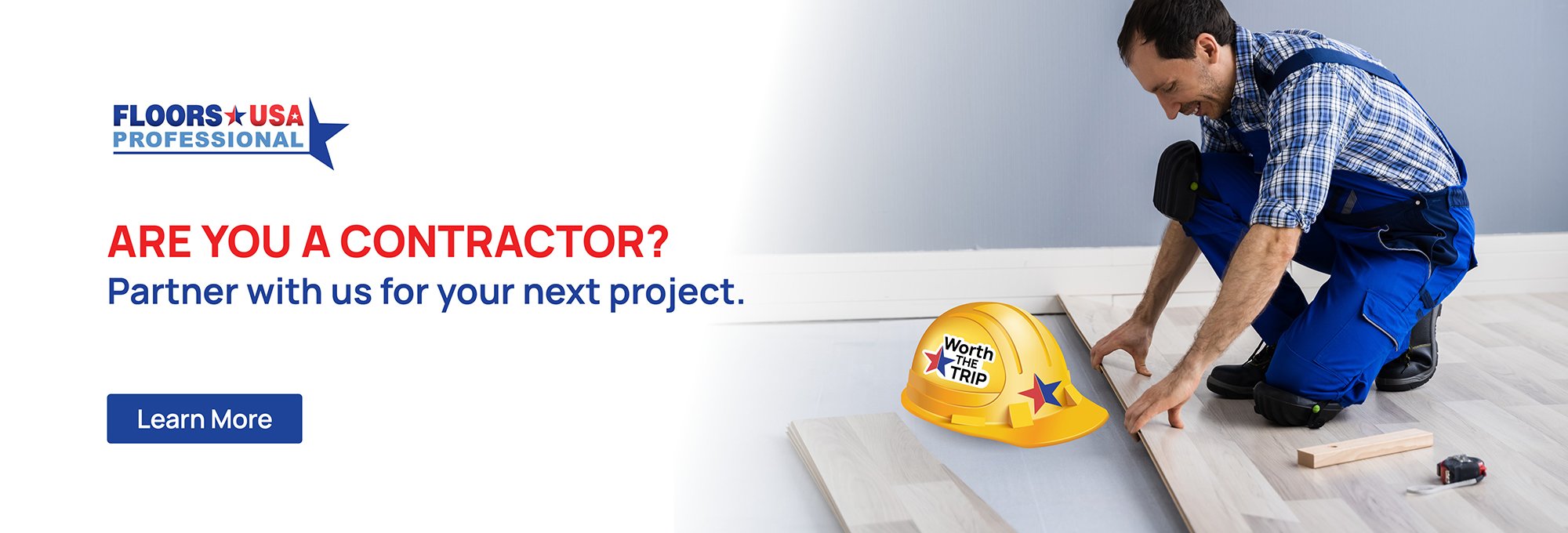 contractor working on floor