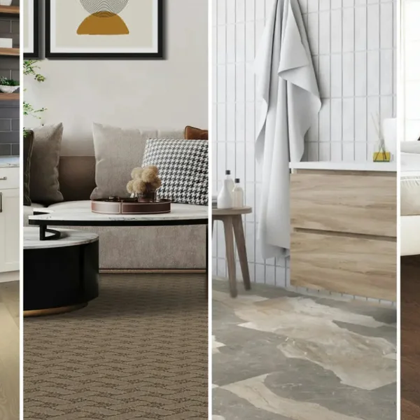 2024 brings bigger and bolder flooring choices like wide plank hardwood and retro carpet design